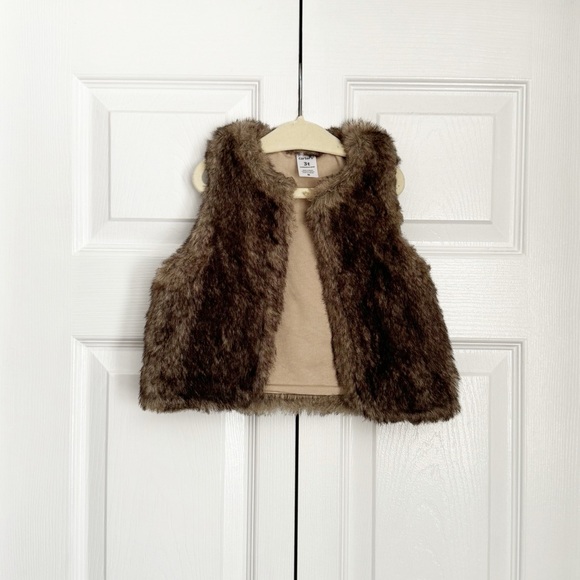 Carter's Other - Toddler girl fur vest